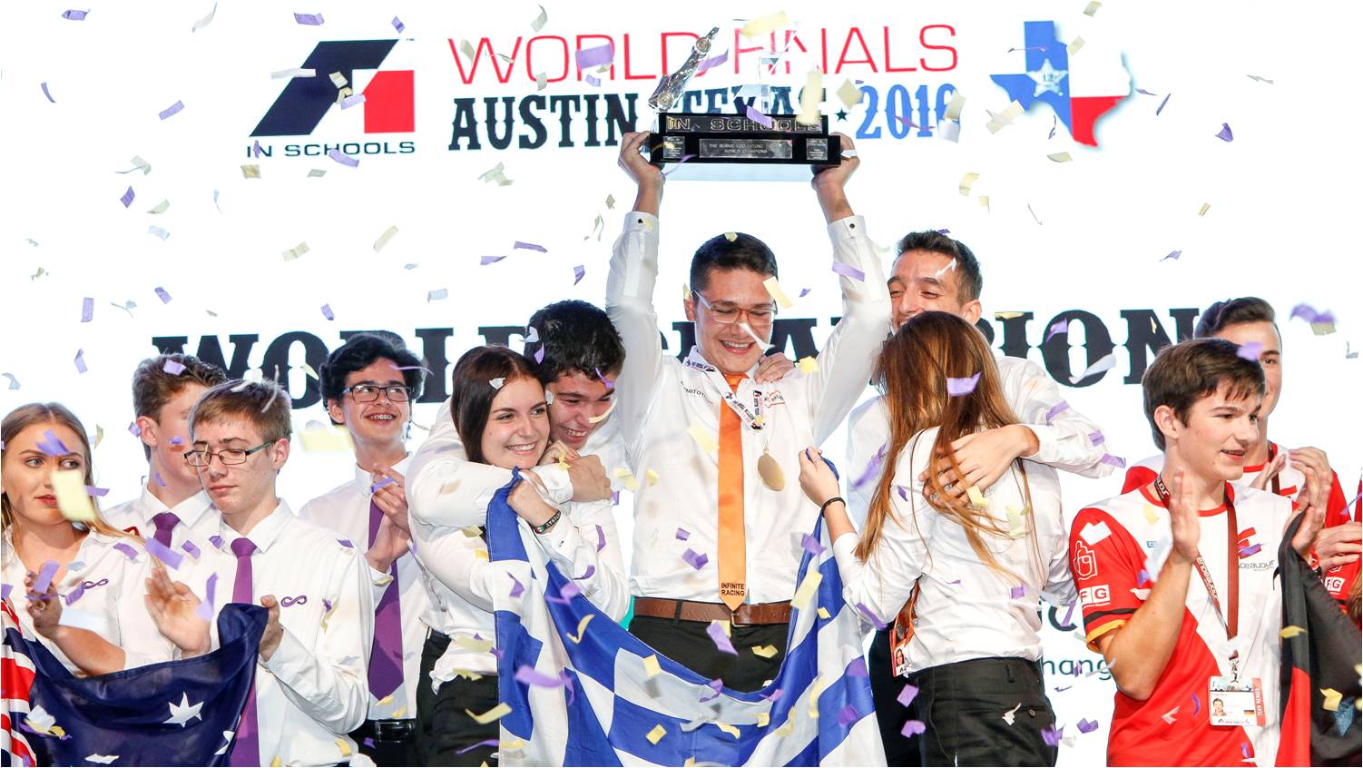 Παγκόσμιοι πρωταθλητές στο F1 in schools!