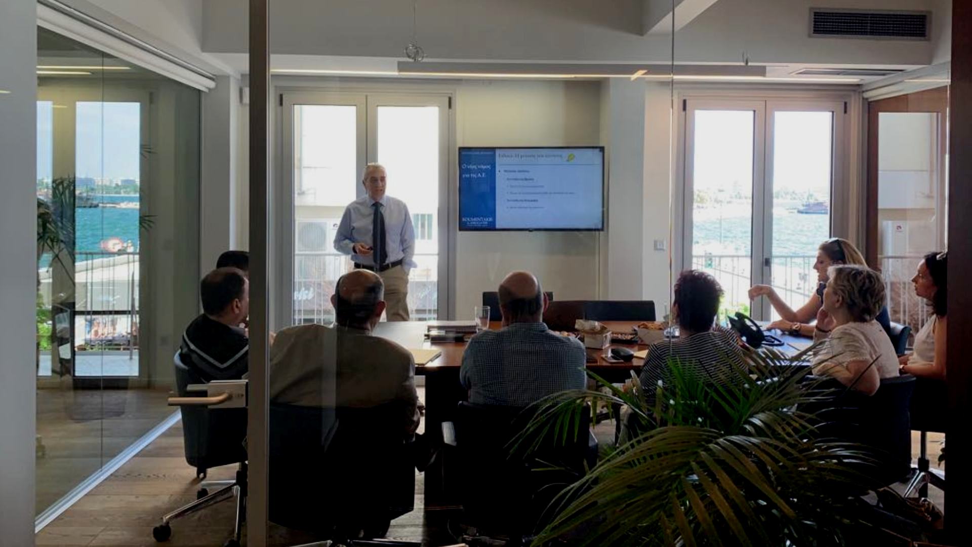 Presentation of the new Act on S.A.s to Mamaras and Partners